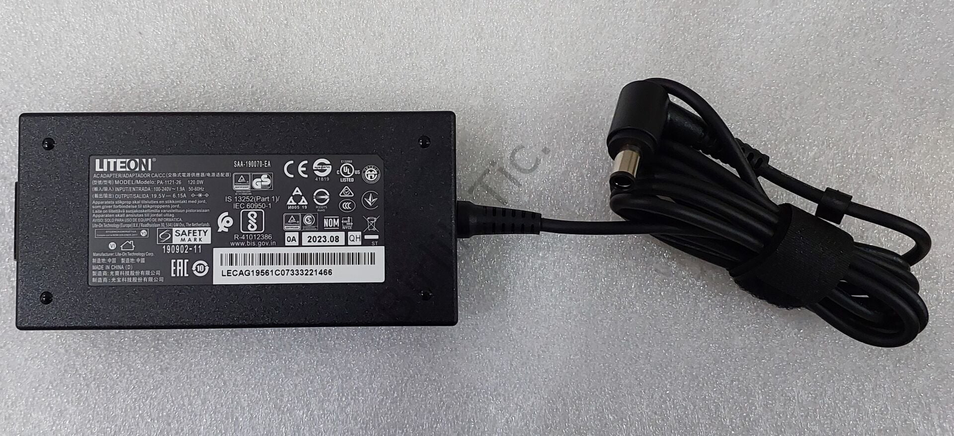 Excalibur G770 Adaptör 19.5V 6.15A 120W ORJİNAL