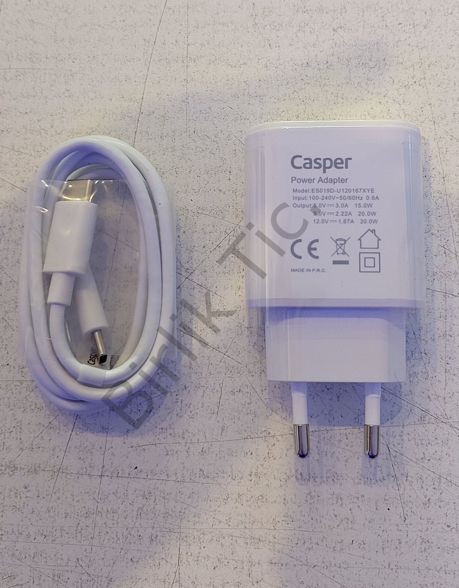 Casper Telefon Adaptör Şarj Cihazı Orijinal Type C
