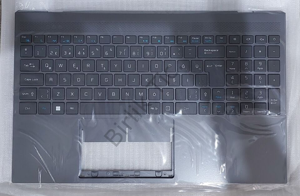 Casper C370 Klavye + Cover Gri ORJİNAL Servis çıkması