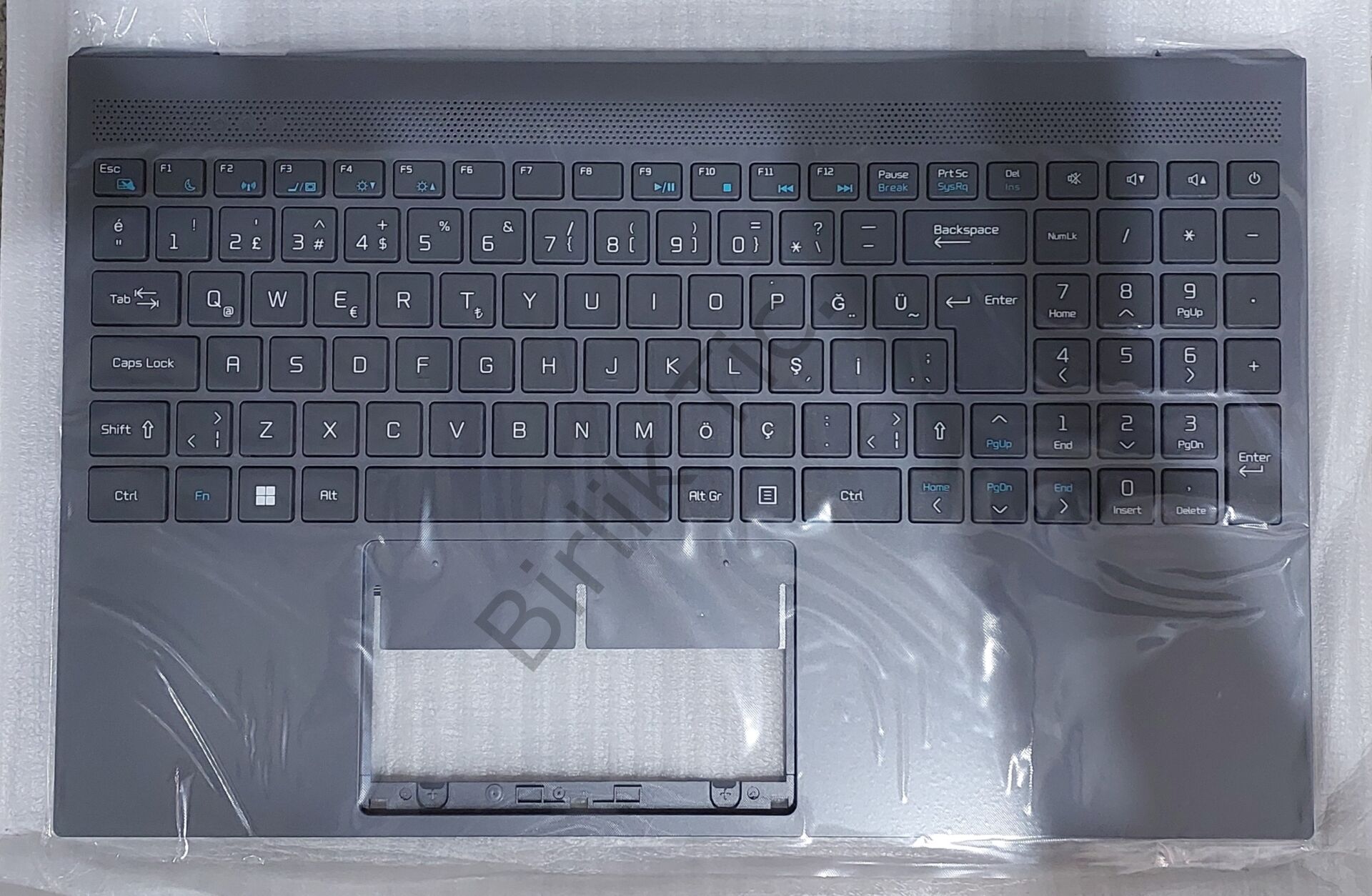 Casper C370 Klavye + Cover Gri ORJİNAL