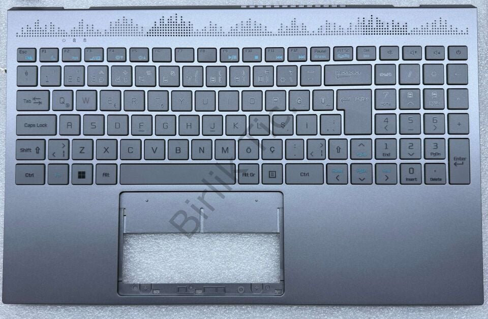 Casper C550 Klavye + Cover Gri ORJİNAL Refurbished