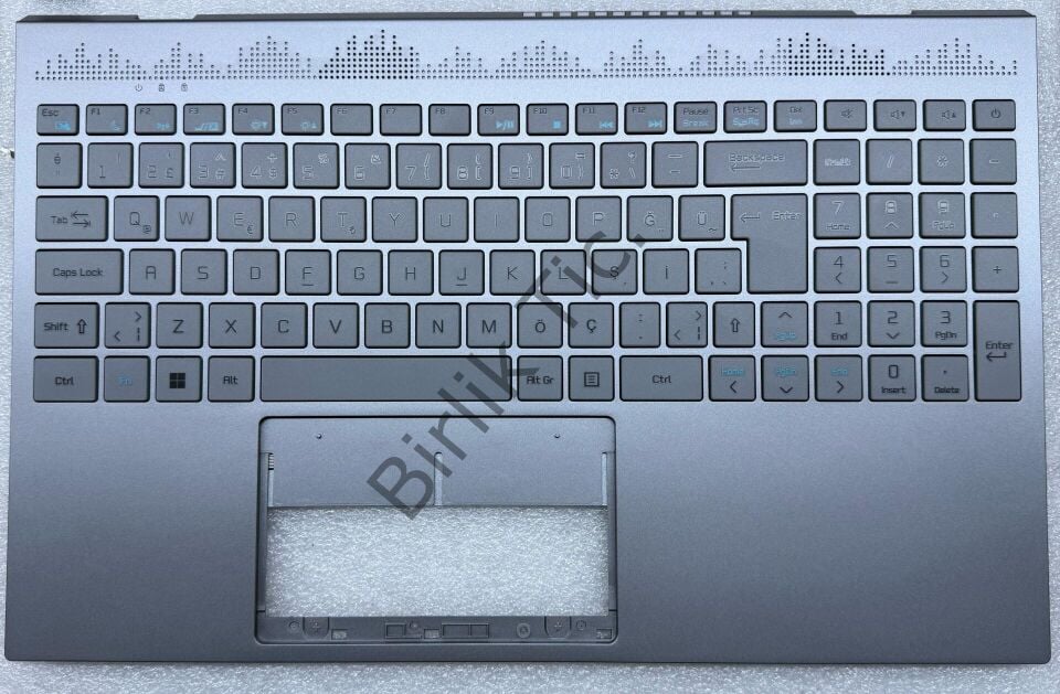 Casper C550 Klavye + Cover Gri ORJİNAL