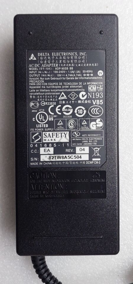 Casper Adaptör 19V 4.74A 90W Standart Uç