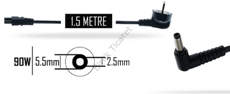 Casper Adaptör 19V 4.74A 90W Standart Uç