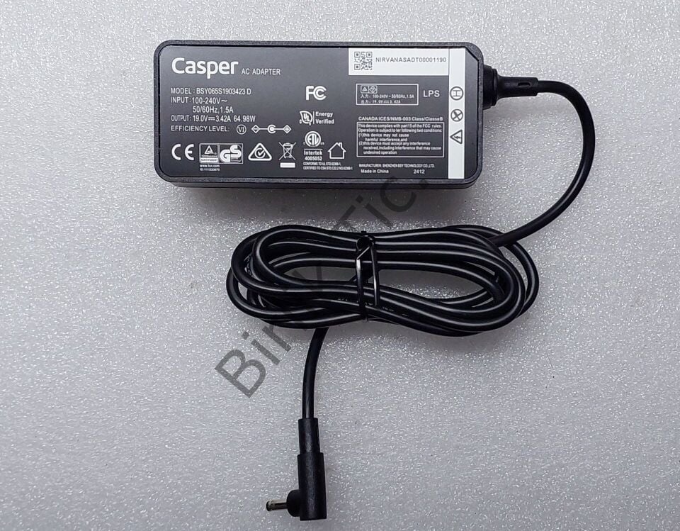 Casper S200 Adaptör 19V 3.42A 65W ORJİNAL