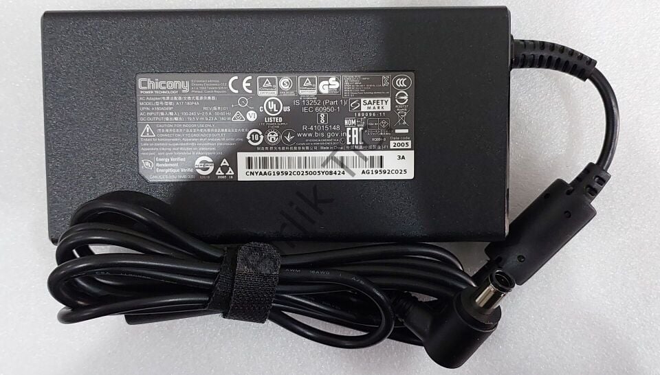 Excalibur G650 G670 G850 G770 Şarj Cihazı Adaptör ORJİNAL 19.5v 6.15a 120w