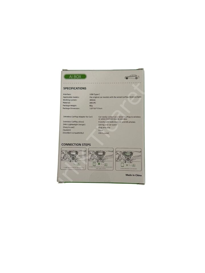 Kablosuz Görüntü Aktarım Car Play Adaptörü Apple Ve Android