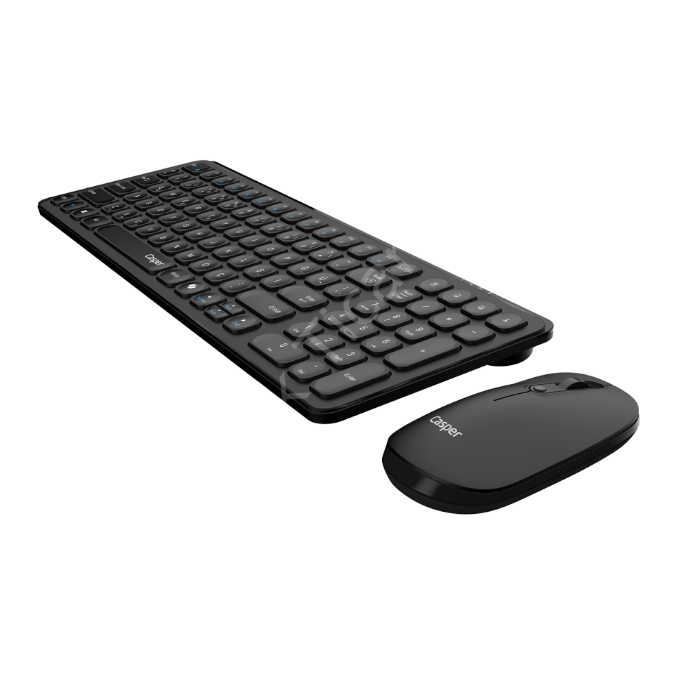 Casper Klavye Mouse Set Kablosuz MultiMedia Q D300 Siyah