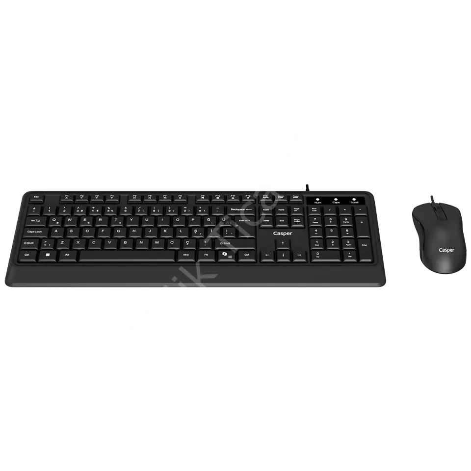 Casper Klavye Mouse Set MultiMedia Q K331U Kablolu USB(Kopya)