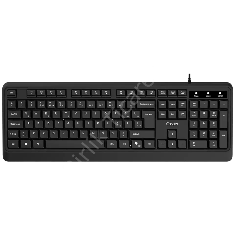 Casper Klavye Mouse Set MultiMedia Q K331U Kablolu USB(Kopya)