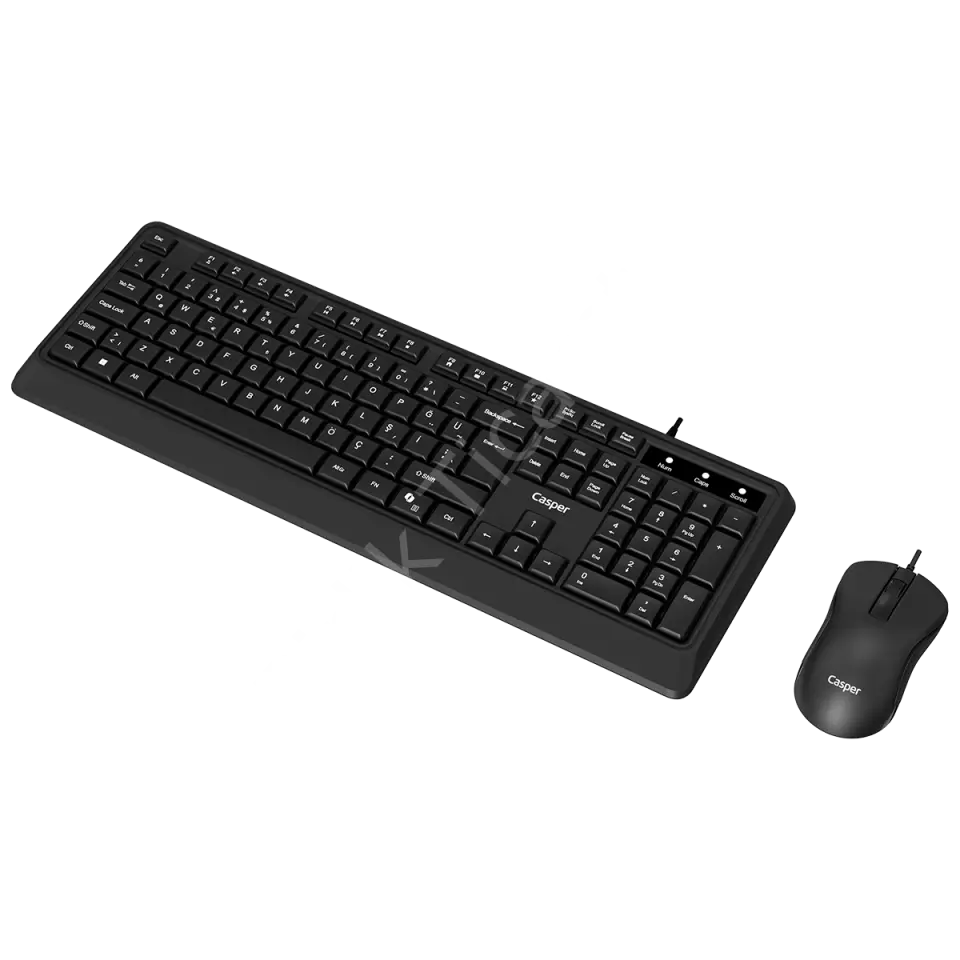 Casper Klavye Mouse Set MultiMedia Q K331U Kablolu USB(Kopya)