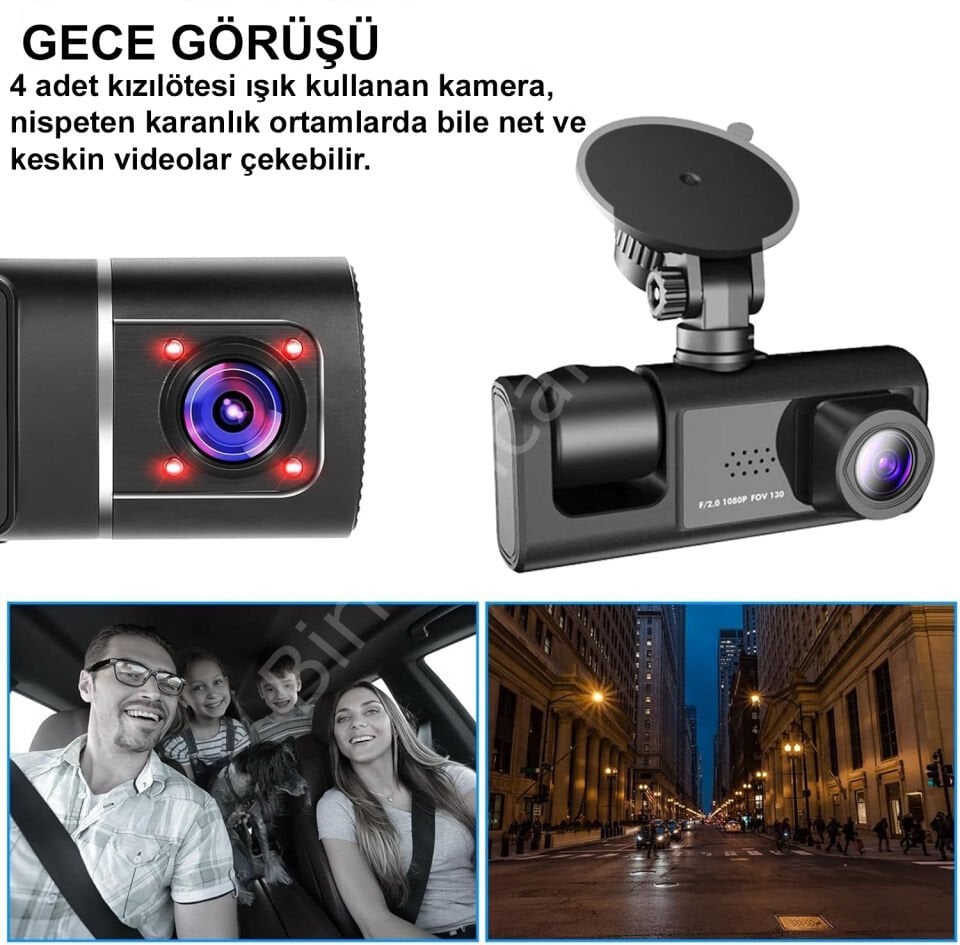ARAÇ KAMERASI 1080p Wifi