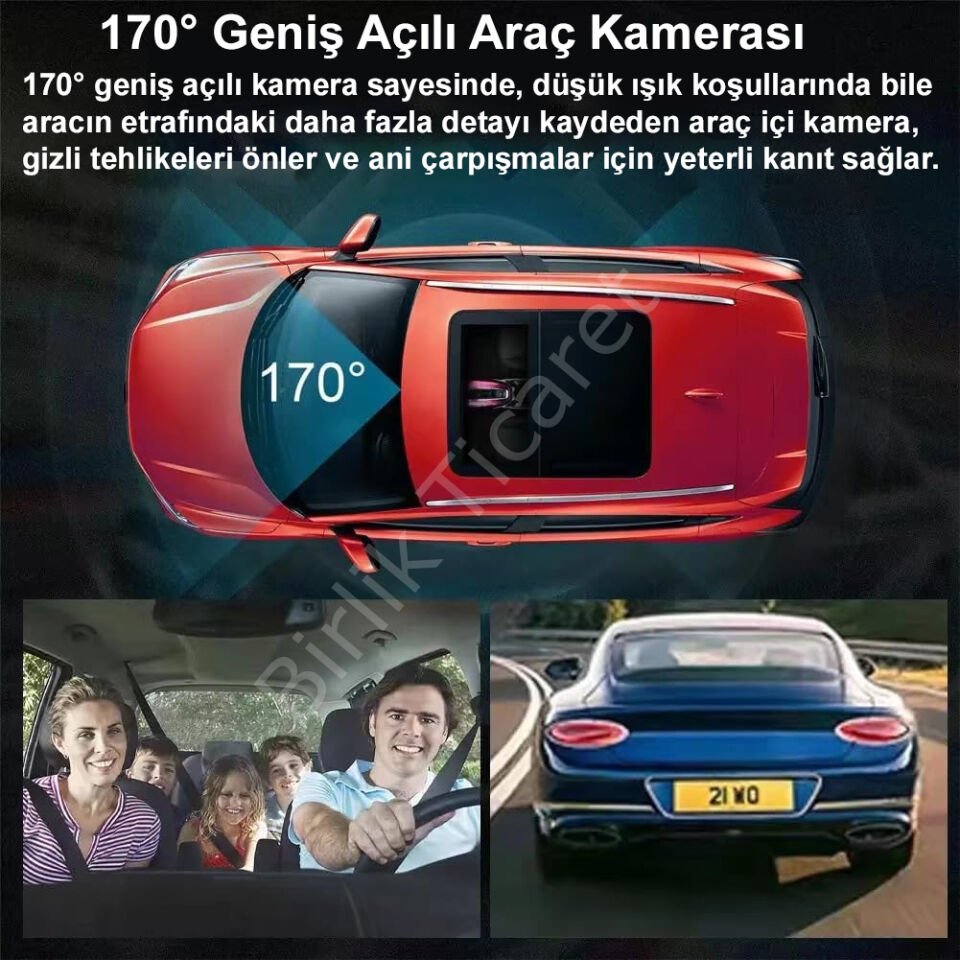 ARAÇ KAMERASI 1080p Wifi