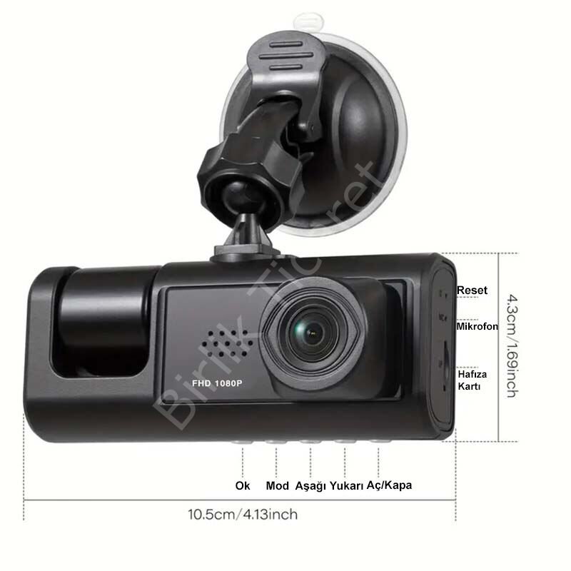 ARAÇ KAMERASI 1080p Wifi