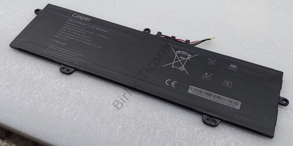 Casper C370 Batarya U4266122P-2S1P 5000 mAH/37Wh ORJİNAL