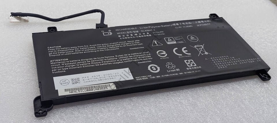 Casper X500 Batarya NL40BAT-3 3175mAH/13.05Vdc ORJİNAL