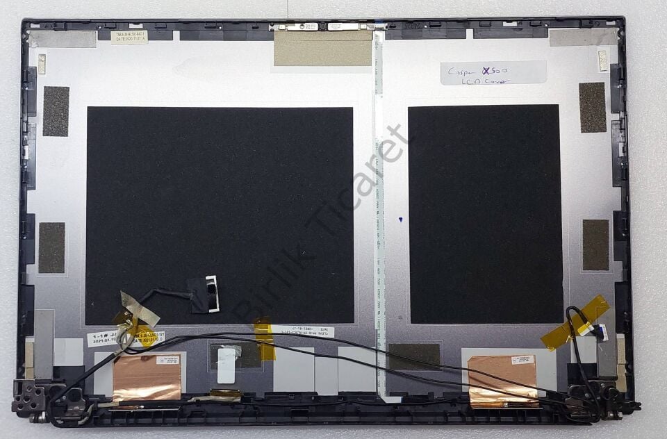 Casper X500 LCD Cover Servis Çıkması