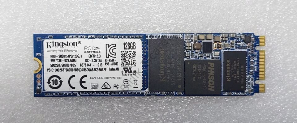 Kingston 128 GB M.2 SSD SNS8154P3/128GJ1 PCI-Express 3.0 M2 SATA