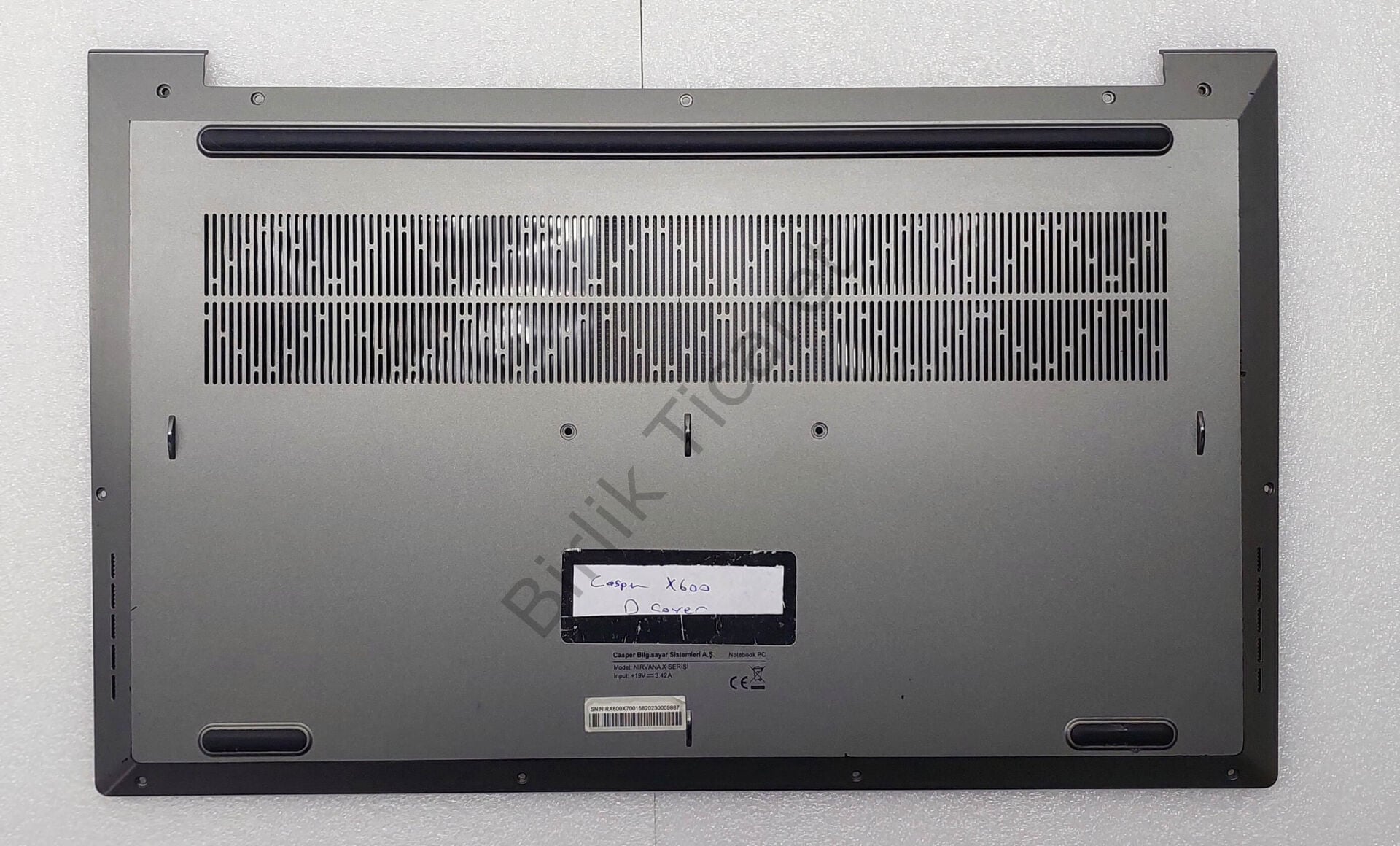 Casper X600 Alt Kasa Servis Çıkması