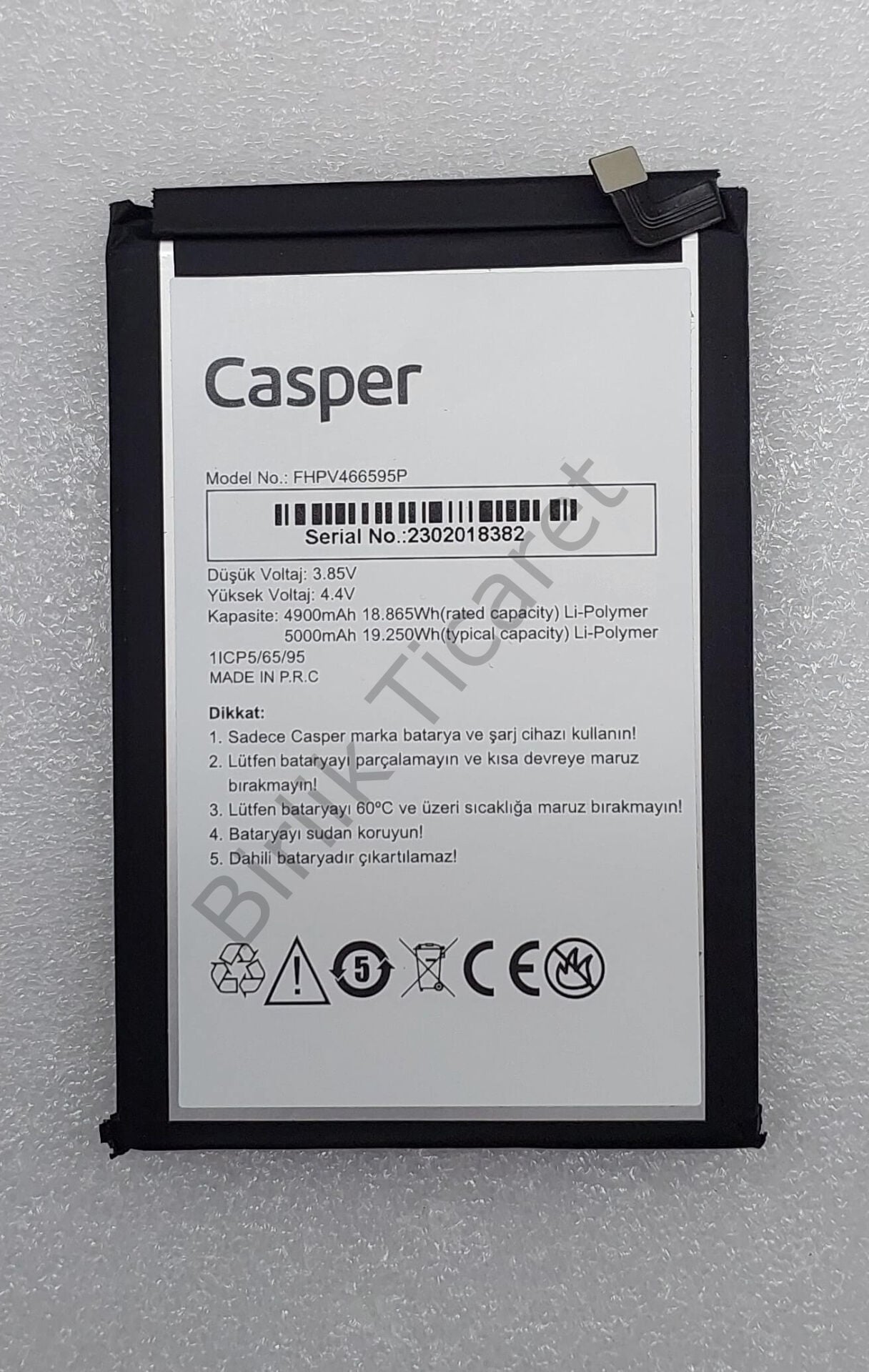 Casper M30 Batarya Orjinal FHPV466595P