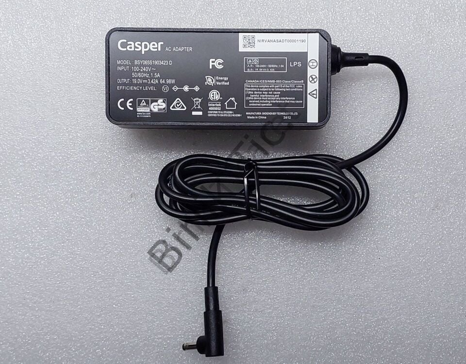 Casper S100 Adaptör 19V 3.42A 65W ORJİNAL