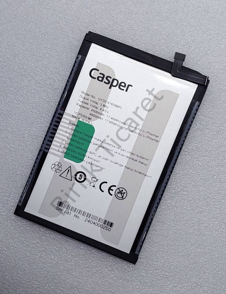 Casper X30 Batarya Orjinal GYDC416596PL