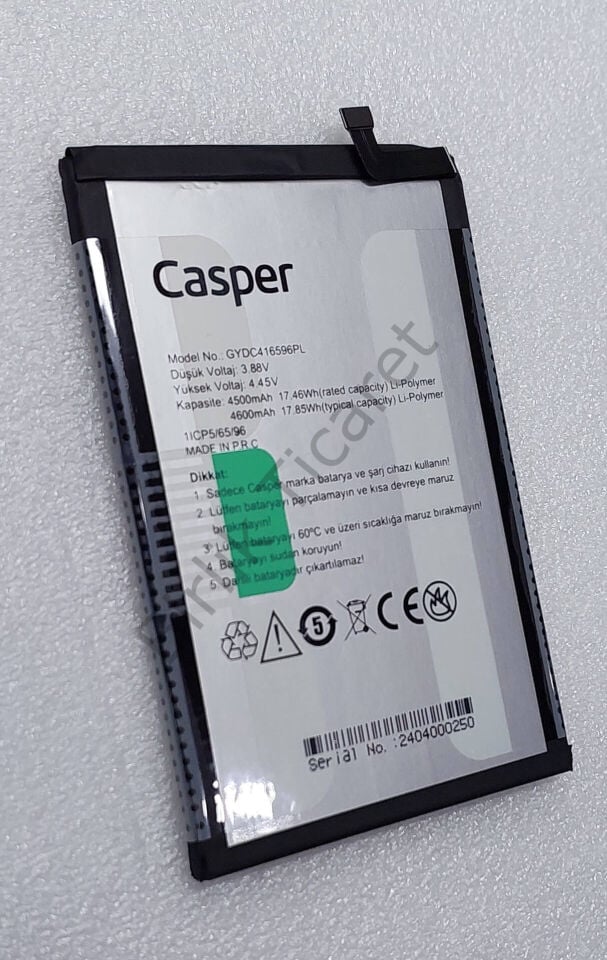 Casper X30 Batarya Orjinal GYDC416596PL