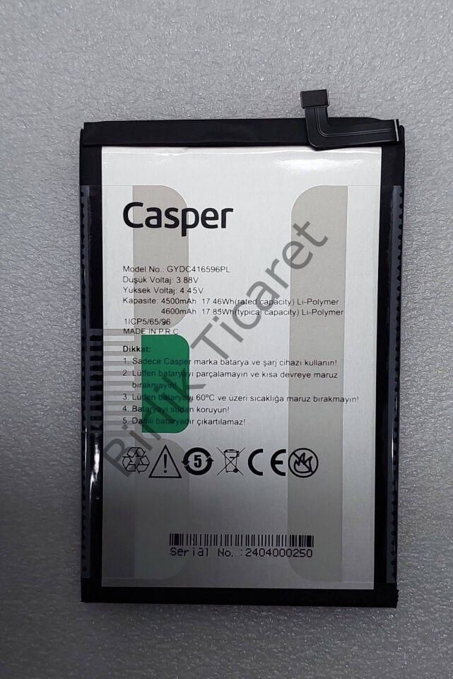 Casper X30P Batarya Orjinal GYDC416596PL