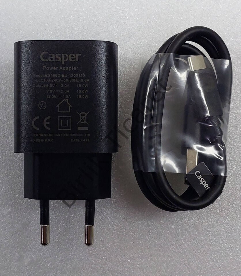 Casper L50 - S50 Tablet Şarj Cihazı Orijinal Type C Hızlı Şarj