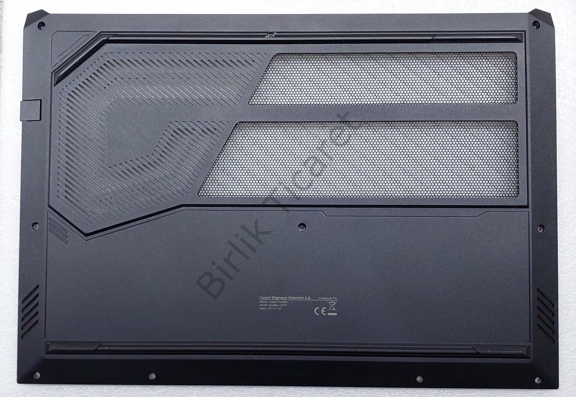 Excalibur G870 Alt kasa ORJİNAL Servis Çıkması