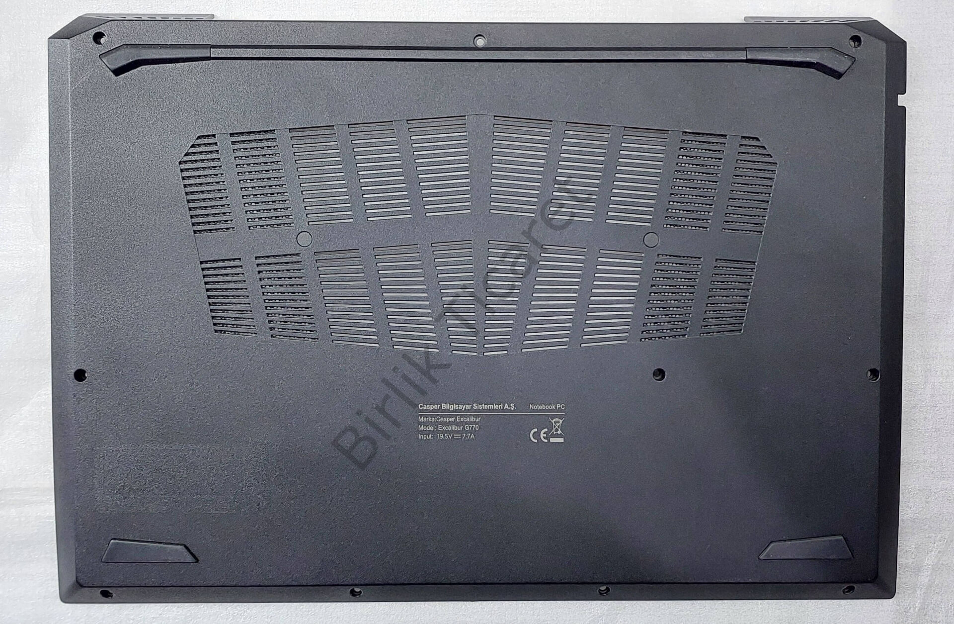 Excalibur G770 Alt kasa ORJİNAL Servis Çıkması