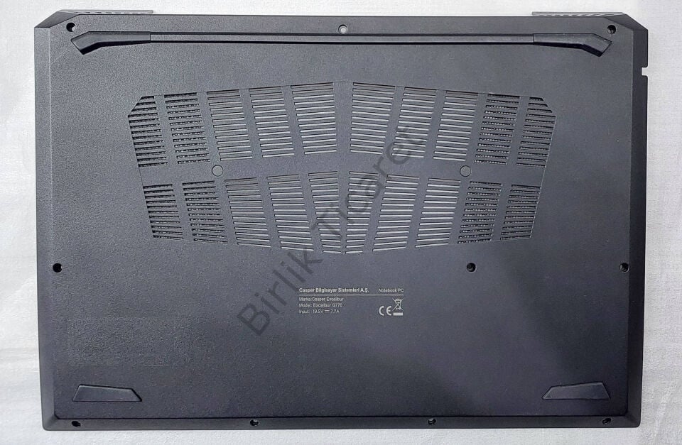 Excalibur G770 Alt kasa ORJİNAL Servis Çıkması