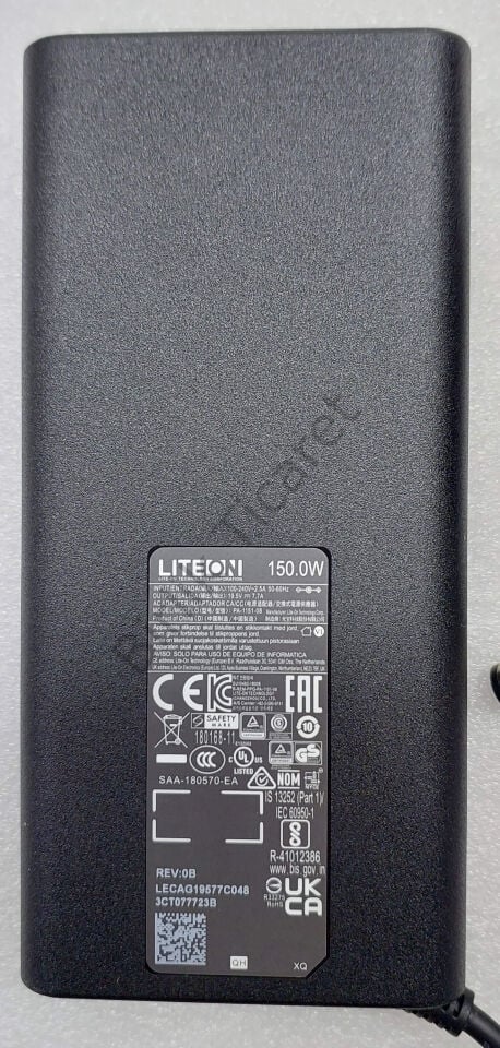 Excalibur G650 G670 G850 G770 Şarj Cihazı Adaptör ORJİNAL 19.5V 7.70A 150W